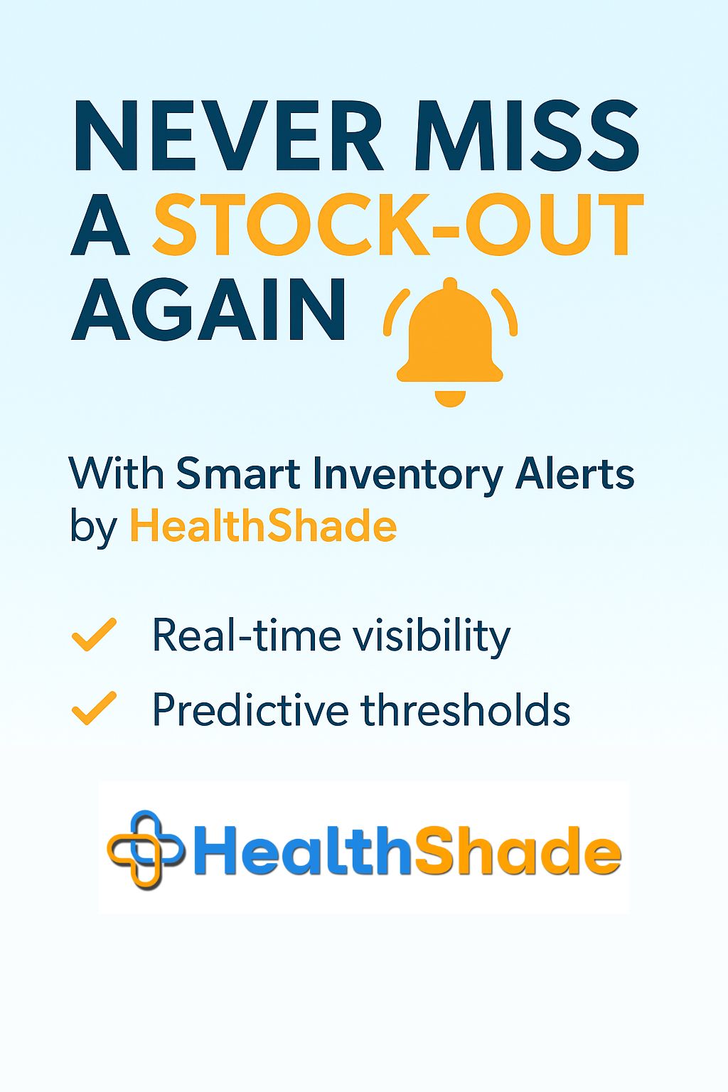 Never Miss a Stock-Out Again 🔔